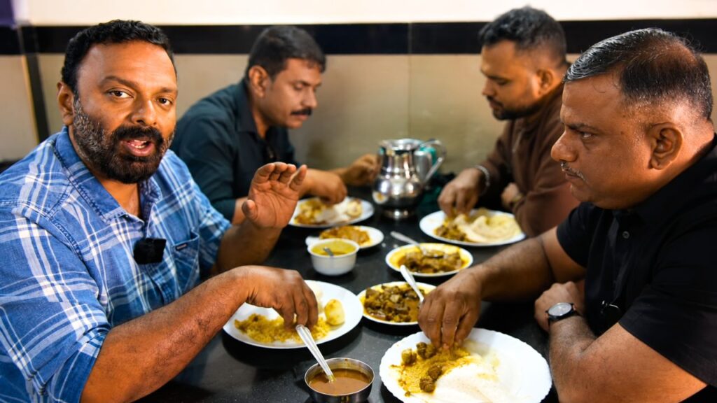 Enjoying Breakfast from a Local Food Spot in Vagamon