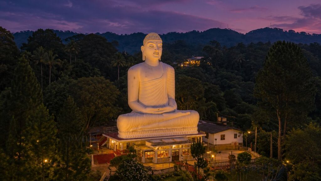 Bahirawakanda Buddha Statue - Places to Visit in Kandy in Sri Lanka