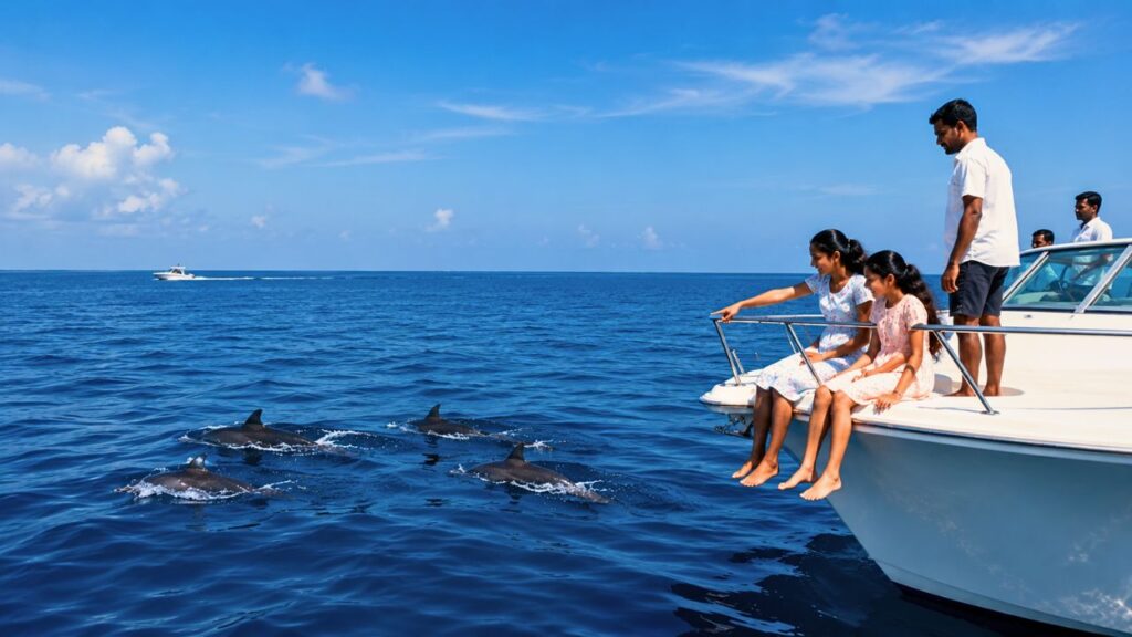Dolphin Watching - Things to do in Maldives