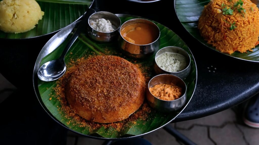 Ghee Podi Idli at Anna Bhavan - the Best Vegetarian Breakfast in Wayanad