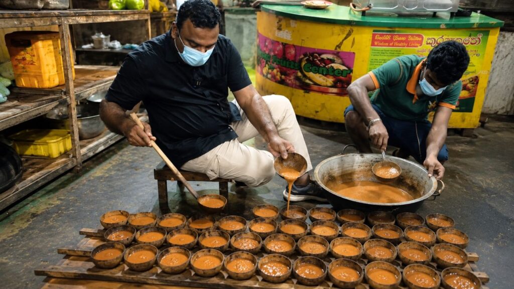 Making of Palm Jaggery in Colombo