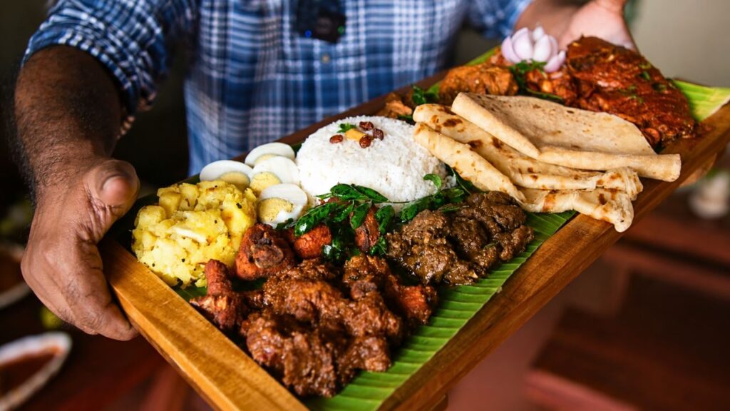 Non-veg Platter at Kollengode Toddy Shop
