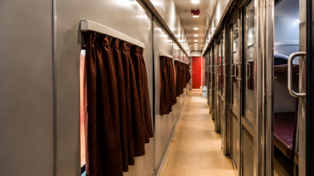 Rajdhani Express First AC Corridor