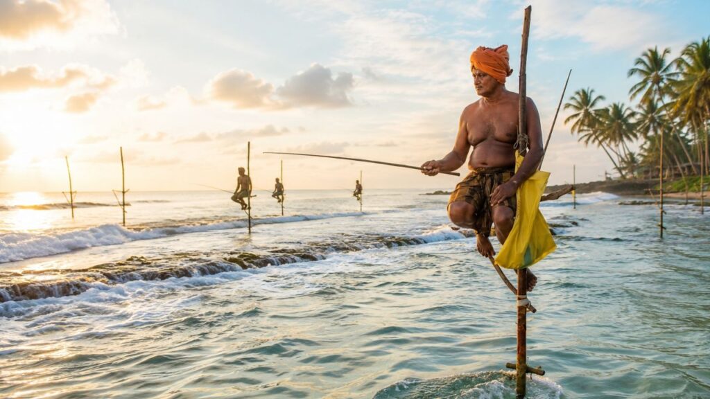 Stilt Fisherman in Koggala