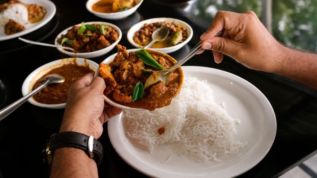 Breakfast at Sree Narayana Restaurant Kadathy