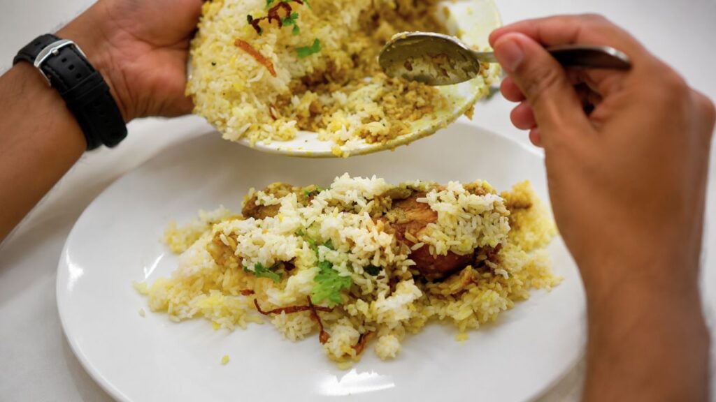 Hotel Sapphire Thrissur: Chicken Biriyani