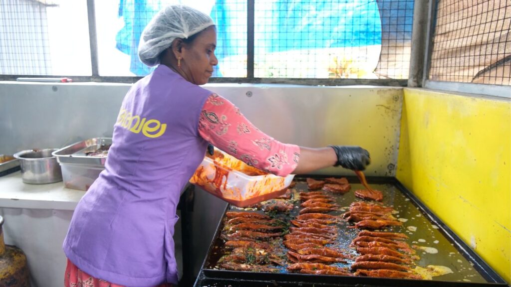 Aravala Restaurant Cooking Fish