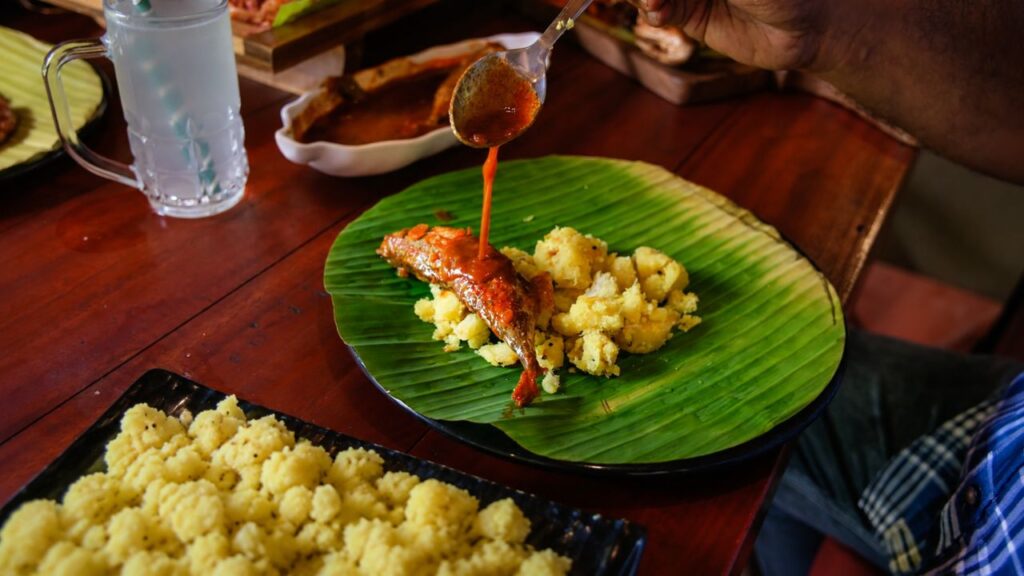 Kappa Meen Curry at Kollengode Kallu Shappu