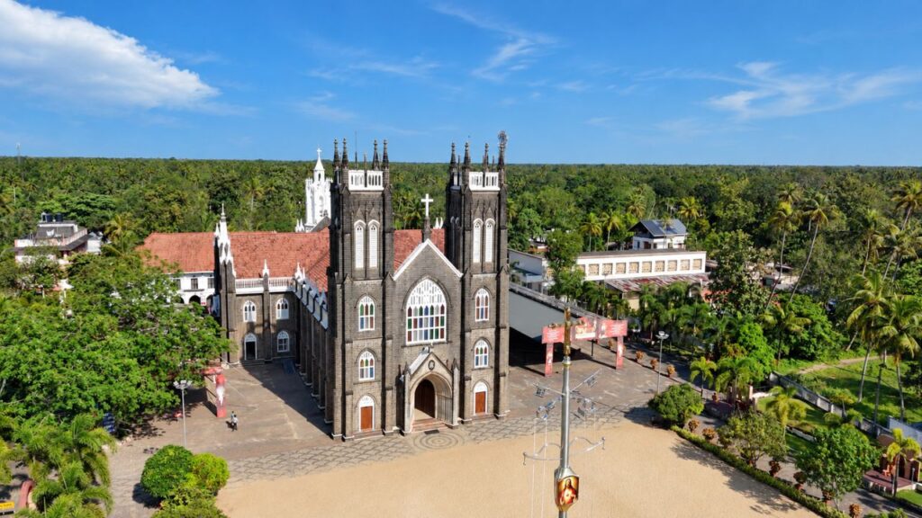 Arthunkal Church Near Marari Beach Kerala